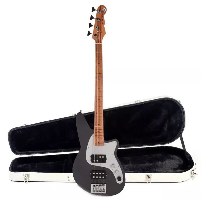 reverend-mercalli-4-bass-gunmetal-hardshell-case-bundle Reverend Mercalli 4 Bass Gunmetal Hardshell Case Bundle
