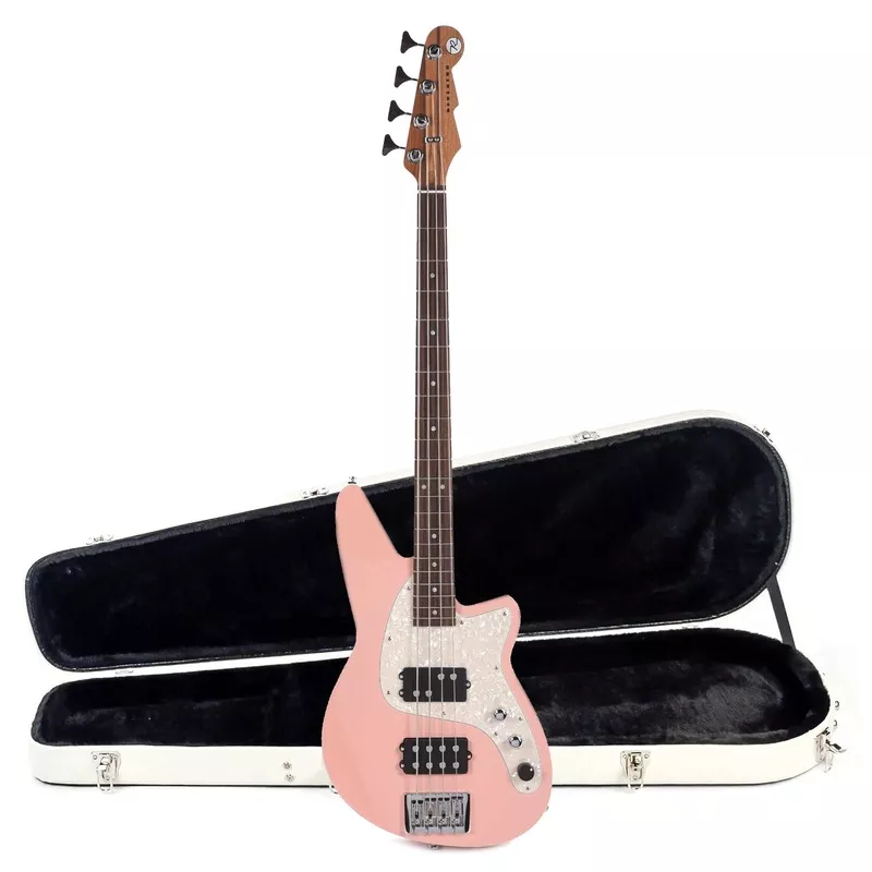 reverend-mercalli-4-bass-orchid-pink-hardshell-case-bundle Reverend Mercalli 4 Bass Orchid Pink Hardshell Case Bundle