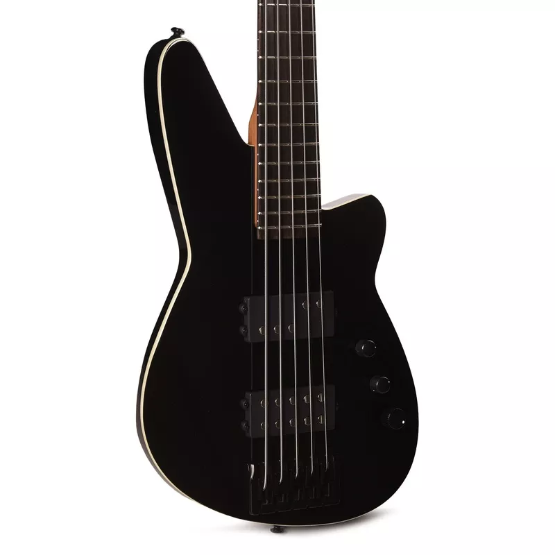 reverend-mercalli-5-5-string-bass-guitar-blackout Reverend Mercalli 5 5-String Bass Guitar Blackout