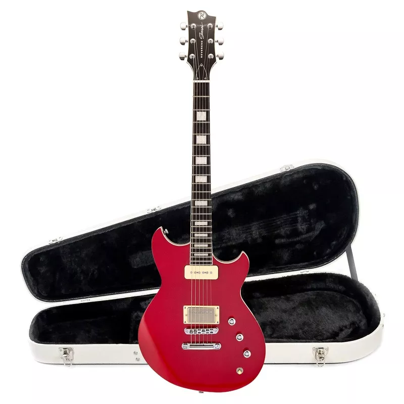 reverend-sensei-h90-electric-guitar-metallic-cherry-teardrop-two-tone-case-bundl Reverend Sensei H90 Electric Guitar Metallic Cherry and Teardrop Two Tone Case Bundle