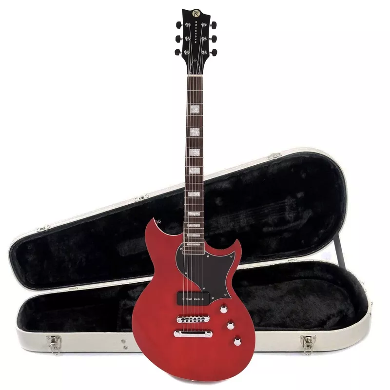 reverend-sensei-jr-trans-cherry-hardshell-case-bundle Reverend Sensei Jr. Trans Cherry Hardshell Case Bundle