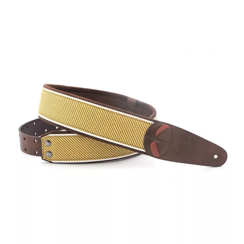 righton-steadymojo-2-3-in-guitar-strap-tweed-brown Righton! Steadymojo 2.3 in. Guitar Strap – Tweed Brown