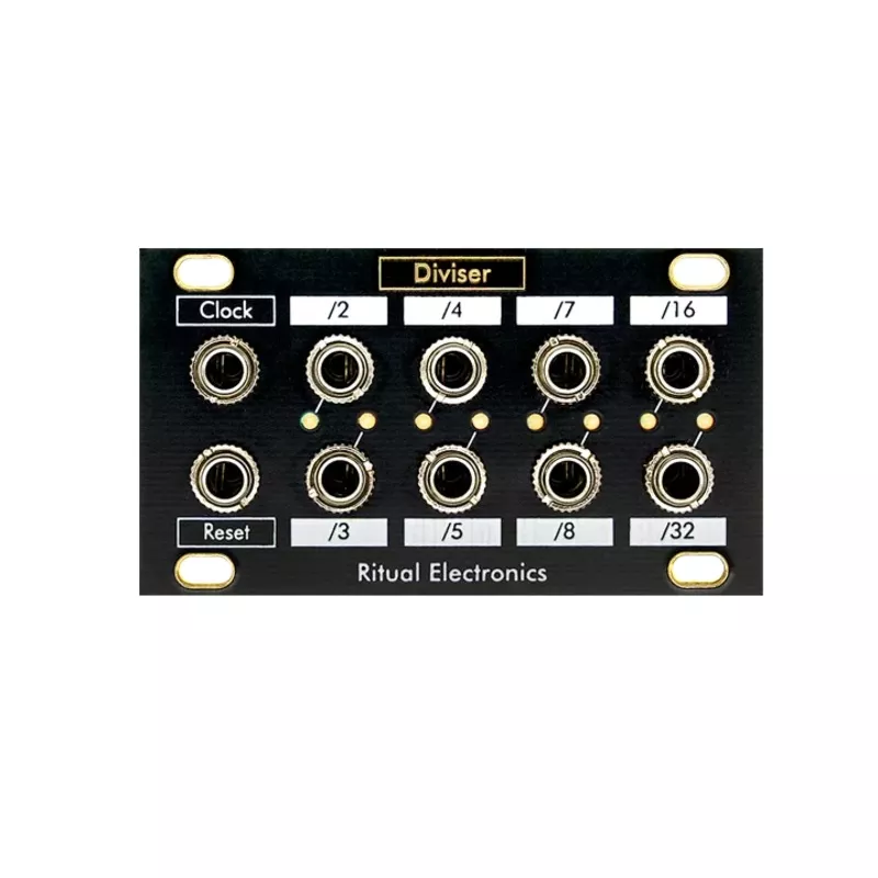 ritual-electronics-diviser-1u-analog-clock-divider RITUAL ELECTRONICS DIVISER 1U ANALOG CLOCK DIVIDER