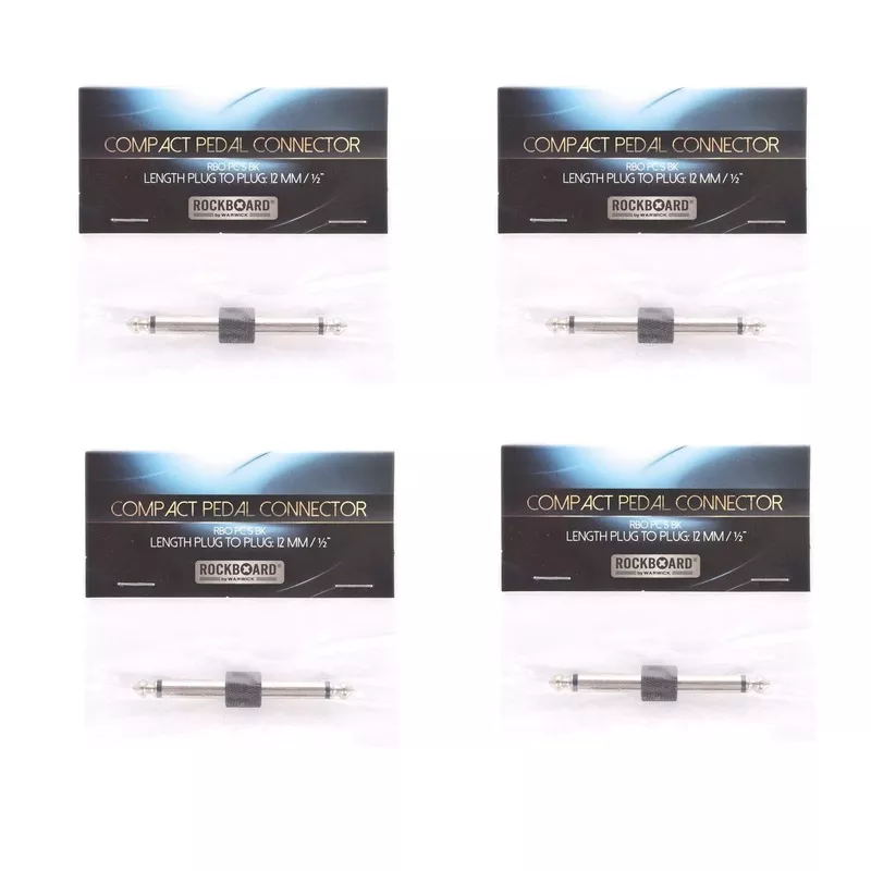 rockgear-s-connector-63-mm-black-4-pack-bundle Rockgear S-Connector, 63 mm, Black 4 Pack Bundle