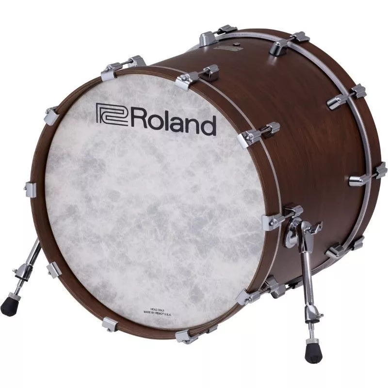 roland-acoustic-design-full-size-kick-drum-trigger-pad-satin-walnut Roland Acoustic Design Full-Size Kick Drum Trigger Pad Satin Walnut