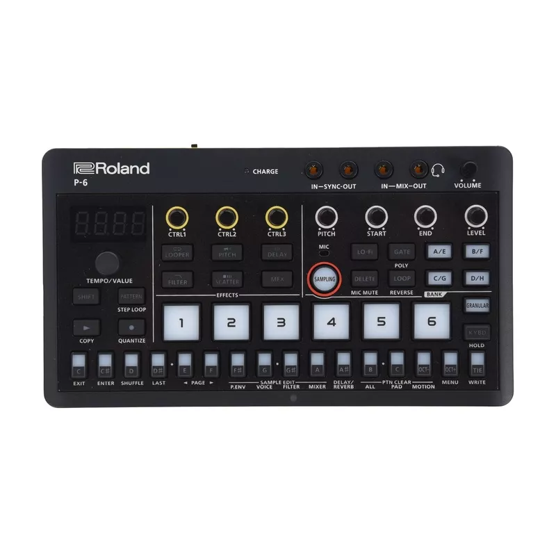 roland-aira-p-6-compact-creative-sampler Roland AIRA P-6 Compact Creative Sampler