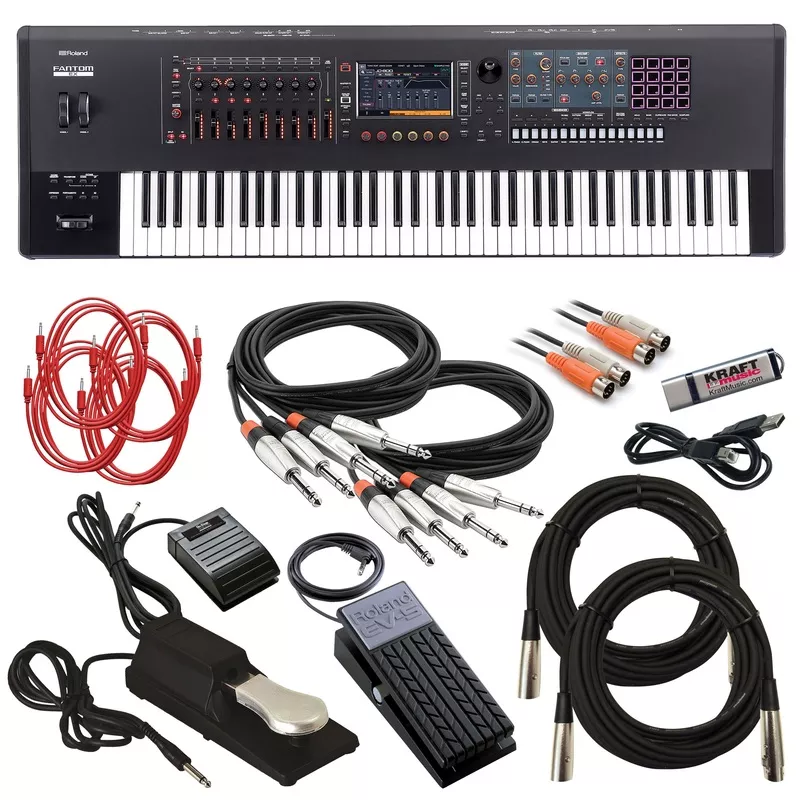 Roland Fantom 7 EX Workstation Keyboard CABLE KIT