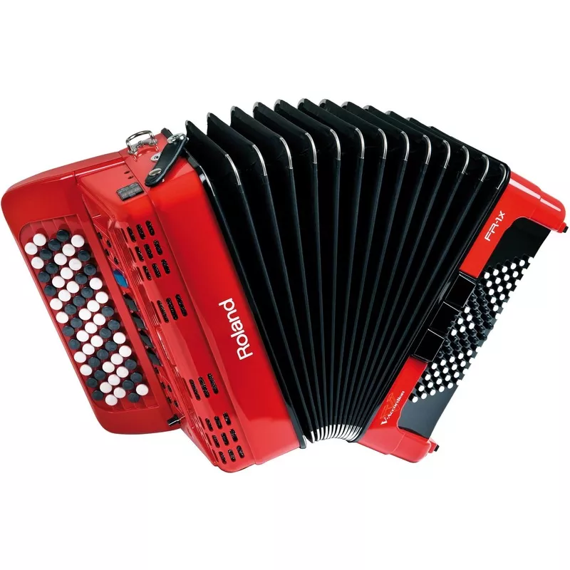 roland-fr-1xb-v-accordion-lite-dale-mathis-edition-red Roland FR-1xb V-Accordion Lite Dale Mathis Edition – Red