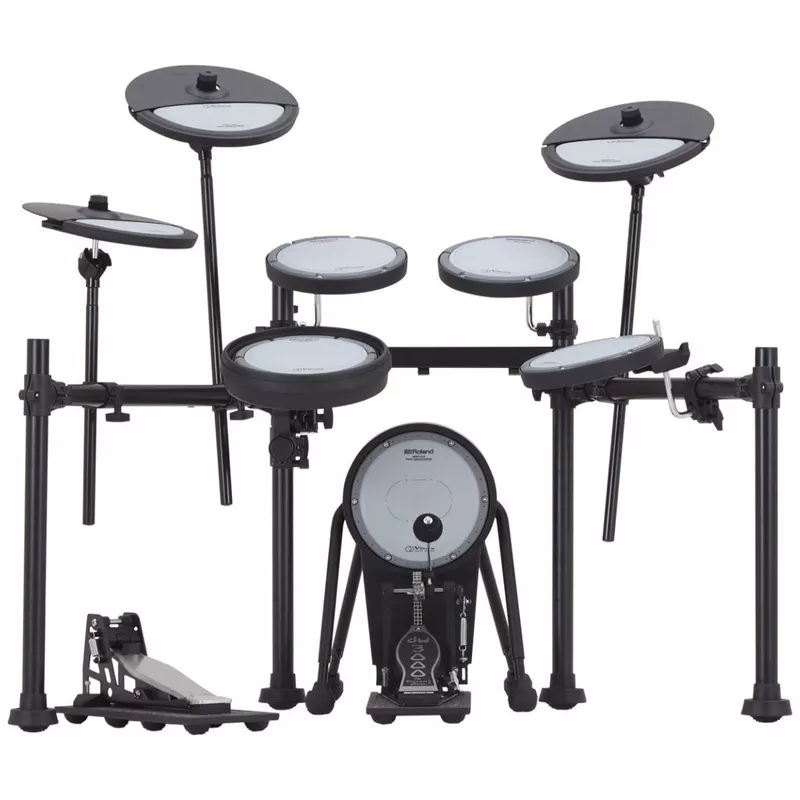 Roland VQD106PADS V-Drums Quiet Design Electronic Drum Set Without Module