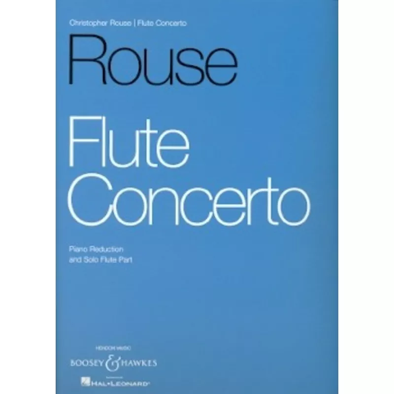 Rouse, C :: Flute Concerto