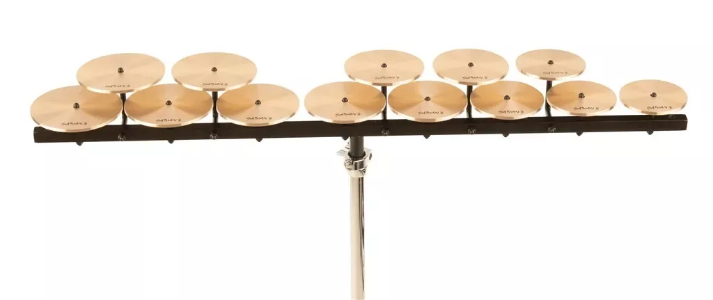 sabian-demo-50403lb-low-octave-low-profile-crotales-w-stand Sabian *DEMO* 50403LB Low Octave Low Profile Crotales w/Stand