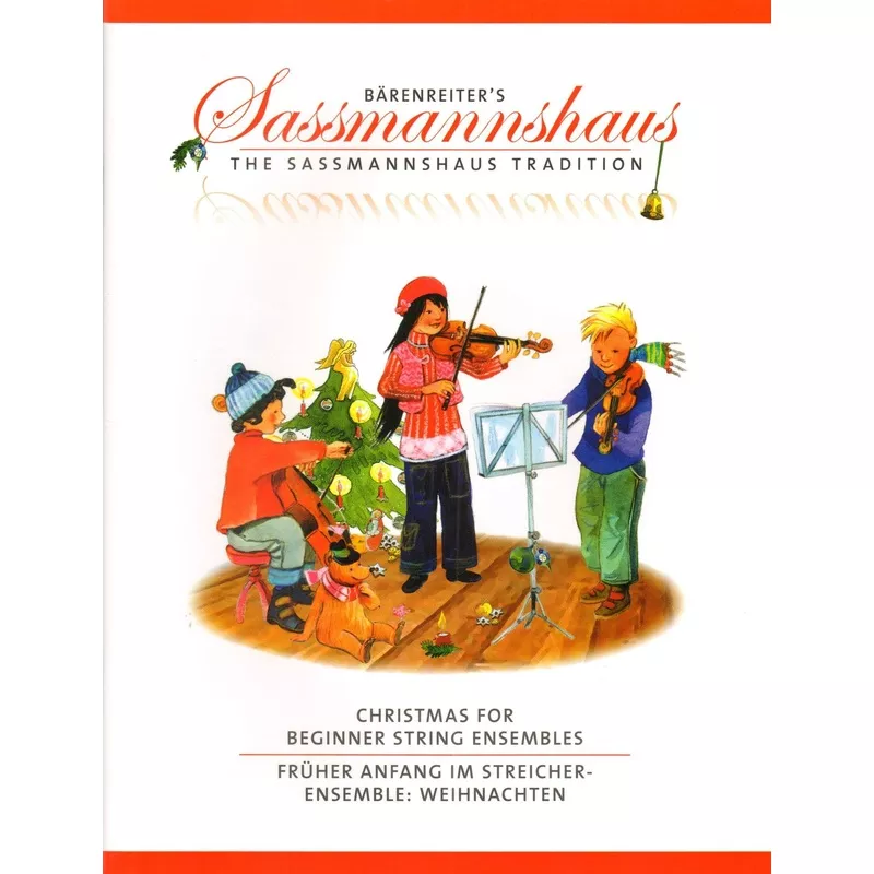 sassmannshaus-christmas-beginner-string-ensembles-string-quartet-score-only-bare Sassmannshaus – Christmas for Beginner String Ensembles – String Quartet (Score Only) – Barereiter