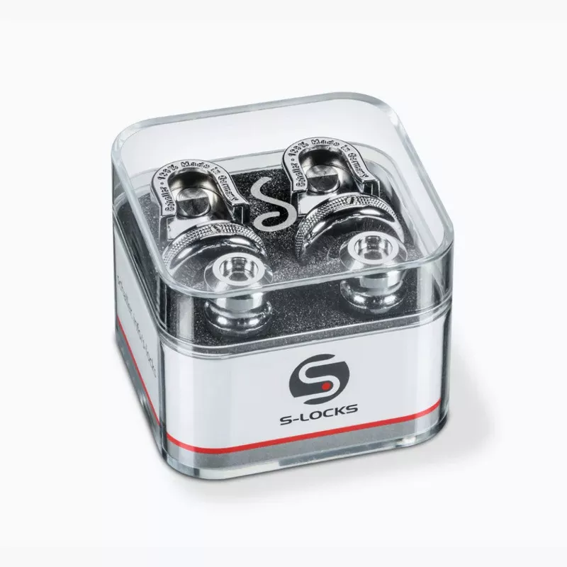 schaller-445-s-lock-guitar-strap-lock-system-chrome Schaller 445 S-Lock Guitar Strap Lock System – Chrome