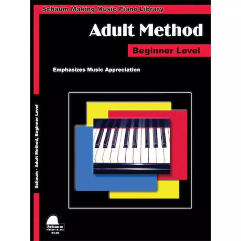 schaum-publications-piano-adults-beginner-level-method-educational-piano-softcov Schaum Publications Piano for Adults Beginner Level Method – Educational Piano Softcover