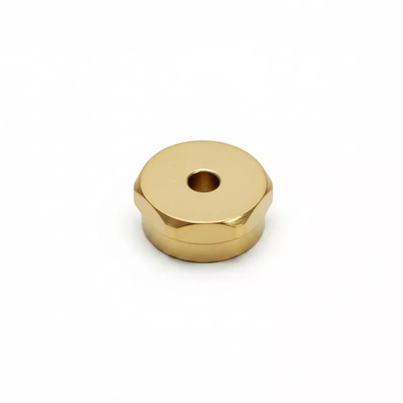 Schilke Trumpet Heavy Bottom Cap, Gold (1)