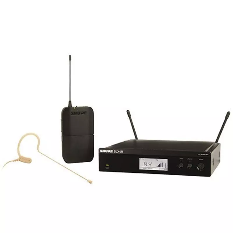 shure-blx14r-mx53-headworn-wireless-system-with-rack-mount-receiver Shure BLX14R/MX53 Headworn Wireless System with Rack Mount Receiver