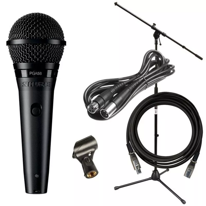 shure-pga58-cardioid-dynamic-vocal-microphone-with-xlr-cable-performer-pak Shure PGA58 Cardioid Dynamic Vocal Microphone with XLR Cable PERFORMER PAK