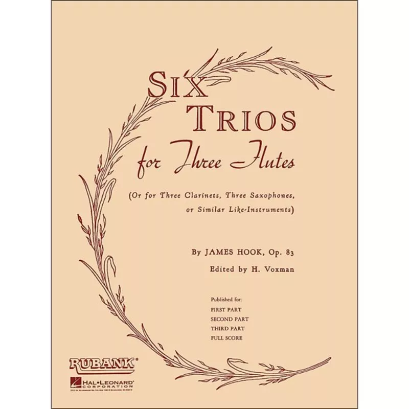 six-trios-three-flutes-op-83-third-part-only-three-flutes Six Trios for Three Flutes Op. 83, Third Part Only (Three Flutes)