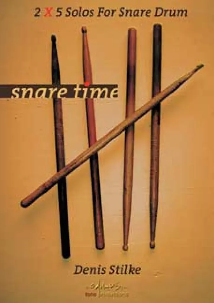 snare-time-2-x-5-solos-snare-drum Snare Time: 2 X 5 Solos for Snare Drum