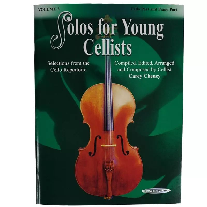 solos-young-cellists-volume-2-cello-piano-by-carey-cheney Solos for Young Cellists: Volume 2 – for Cello and Piano – by Carey Cheney