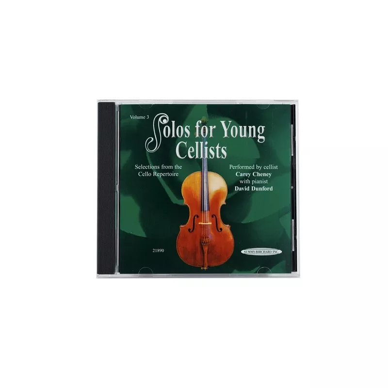 Solos for Young Cellists: Volume 3 CD by Carey Cheney