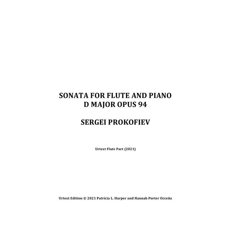 sonata-flute-piano-urtext Sonata for Flute and Piano (Urtext)