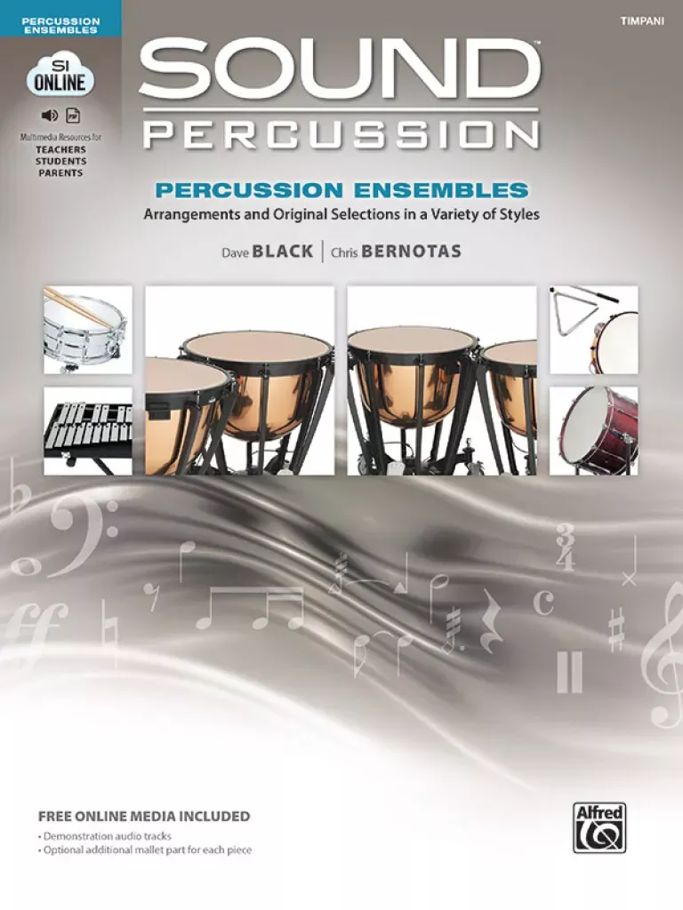 sound-percussion-ensembles-timpani-book Sound Percussion Ensembles - Timpani Book