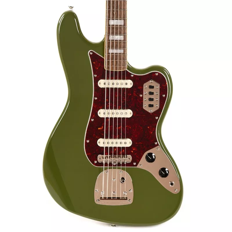 squier-classic-vibe-bass-vi-olive Squier Classic Vibe Bass VI Olive