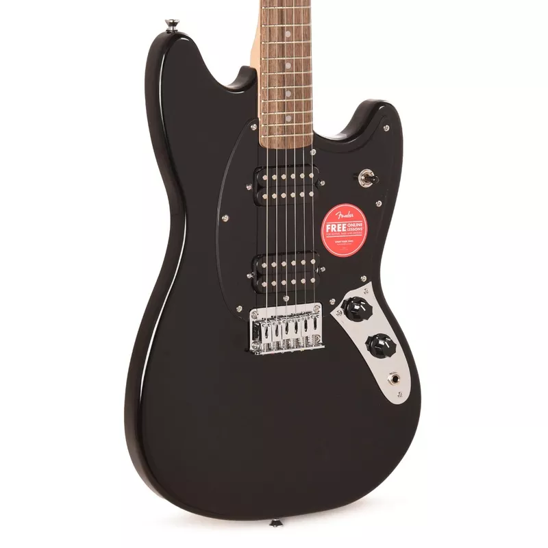 squier-sonic-mustang-hh-black Squier Sonic Mustang HH Black