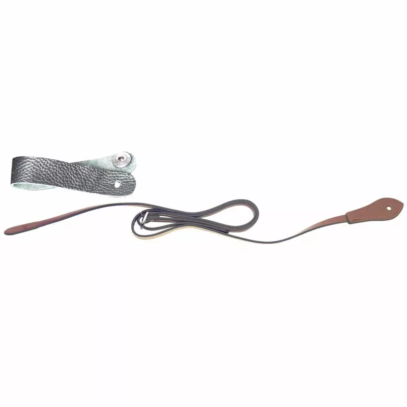 stagg-leather-mandolin-strap-brown Stagg Leather Mandolin Strap – Brown