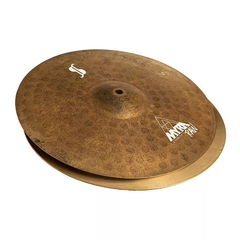 stagg-myr-hr14rw-14-myra-raw-hi-hat-cymbals Stagg MYR-HR14RW 14 MYRA Raw Hi-Hat Cymbals