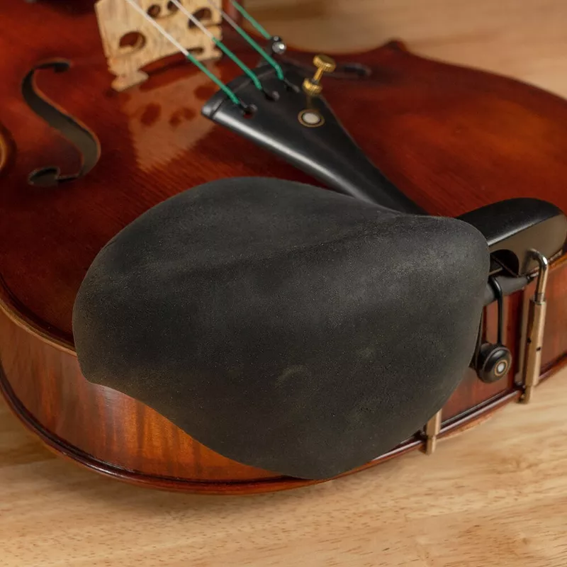 strad-pad-chinrest-cover-large-ebony-velcro-attach Strad Pad Chinrest Cover – Large – Ebony Velcro Attach