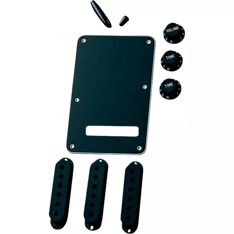 stratocaster-accessory-kits-black Stratocaster Accessory Kits Black