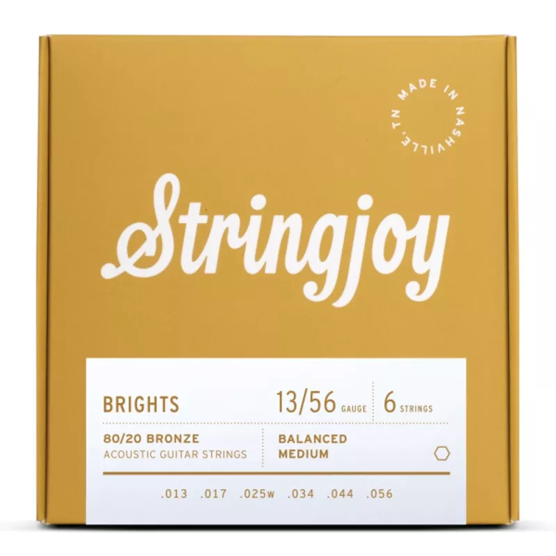 stringjoy-brights-medium-gauge-13-56-80-20-bronze-acoustic-guitar-strings Stringjoy Brights | Medium Gauge (13-56) 80/20 Bronze Acoustic Guitar Strings