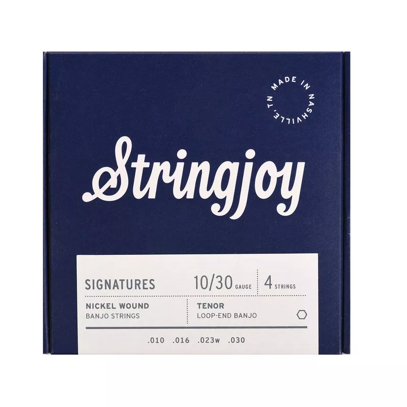 stringjoy-signatures-tenor-gauge-10-30-4-string-nickel-wound-banjo-strings Stringjoy Signatures Tenor Gauge 10-30 4-String Nickel Wound Banjo Strings