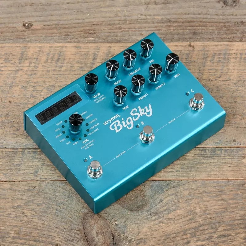 strymon-bigsky-reverberator-pedal Strymon BigSky Reverberator Pedal
