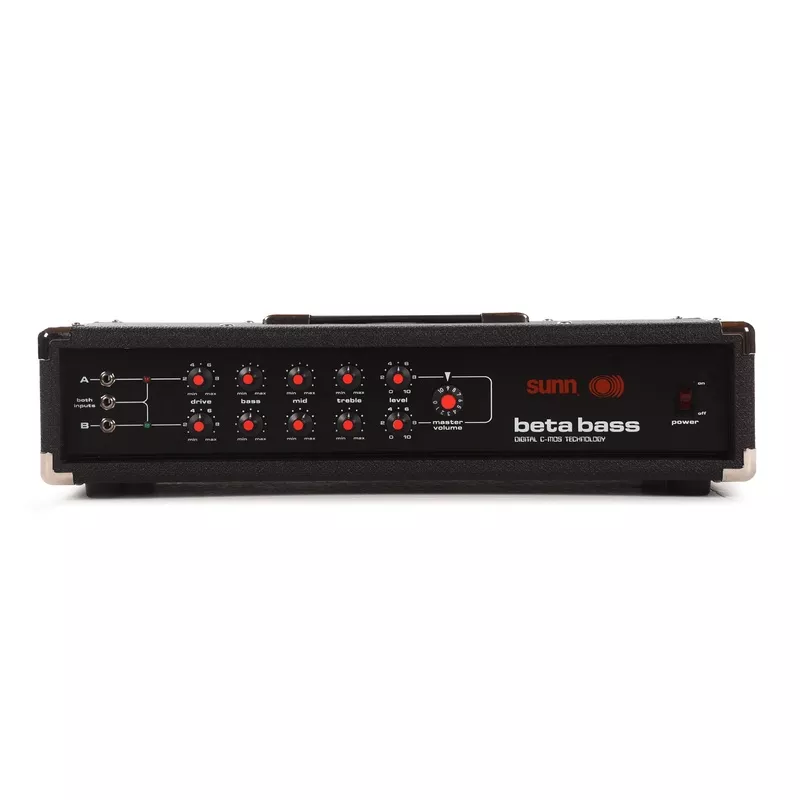 sunn-beta-bass-200w-solid-state-cmos-bass-amp-head-w-footswitch Sunn Beta Bass 200W Solid State CMOS Bass Amp Head w/ Footswitch