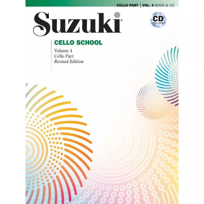 SUZUKI BOOK 4 W/ CD – CELLO