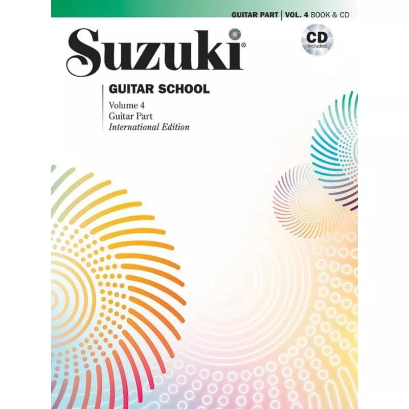 Suzuki Guitar School – Guitar Bk 4 w/ CD