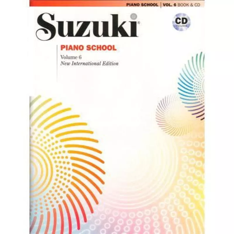 Suzuki Piano School Method Book and CD, Volume 6, Performed by Azuma