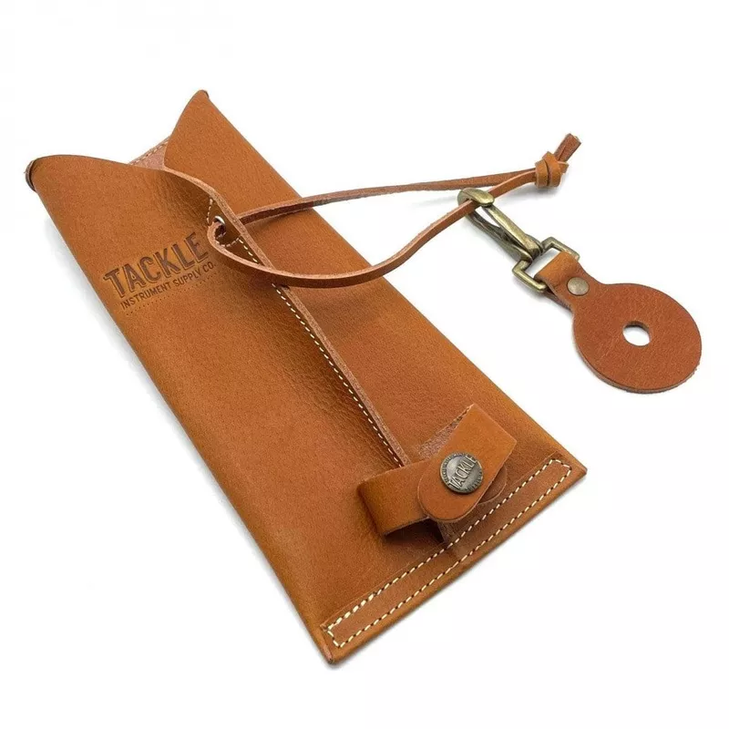 tackle-hi-hat-stick-holder-saddle-tan Tackle Hi Hat Stick Holder Saddle Tan