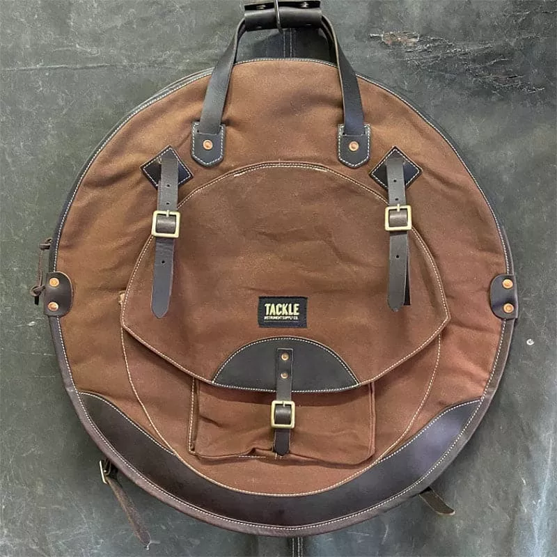 tackle-instrument-supply-backpack-cymbal-bag-24-brown Tackle Instrument Supply Backpack Cymbal Bag 24″ Brown