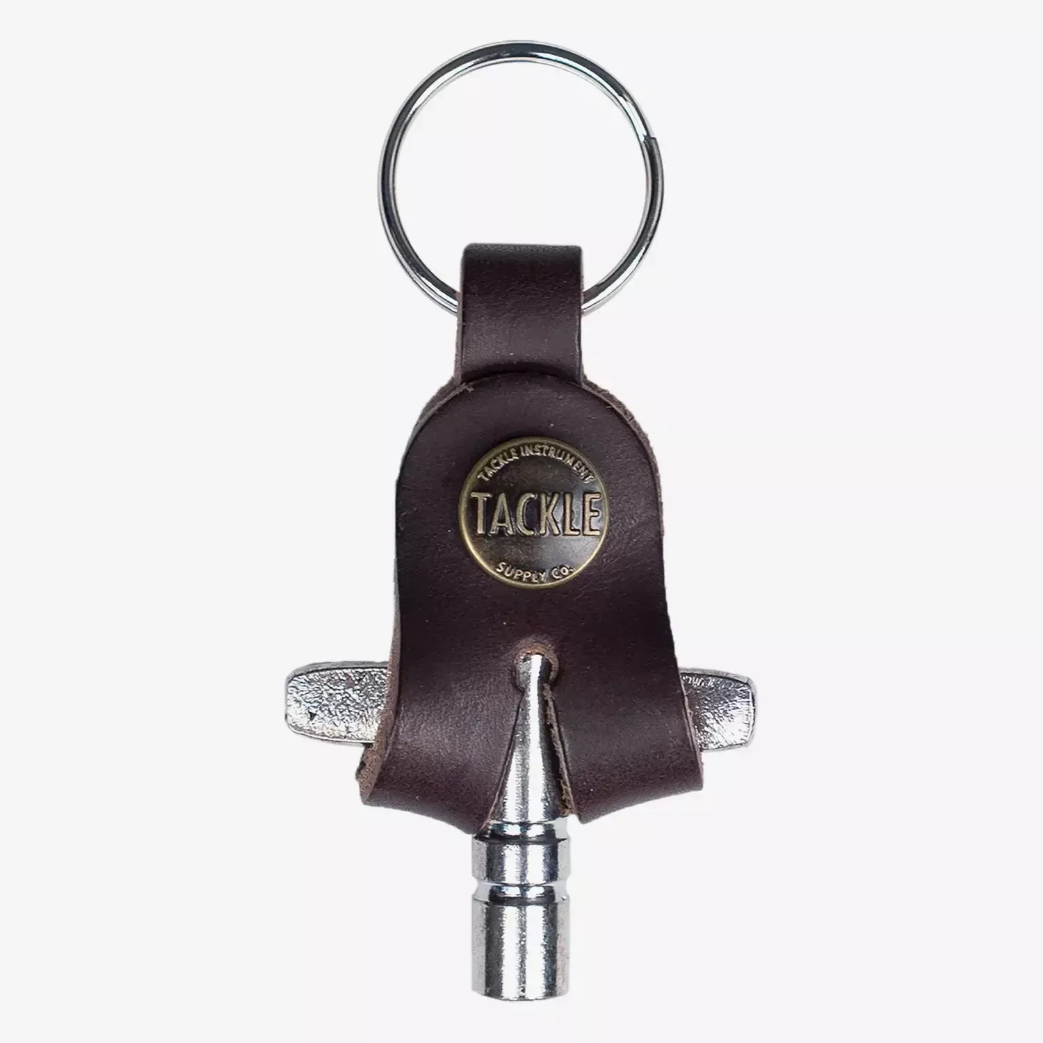 TACKLE LDKC-MGY MAHOGANY LEATHER DRUM KEY