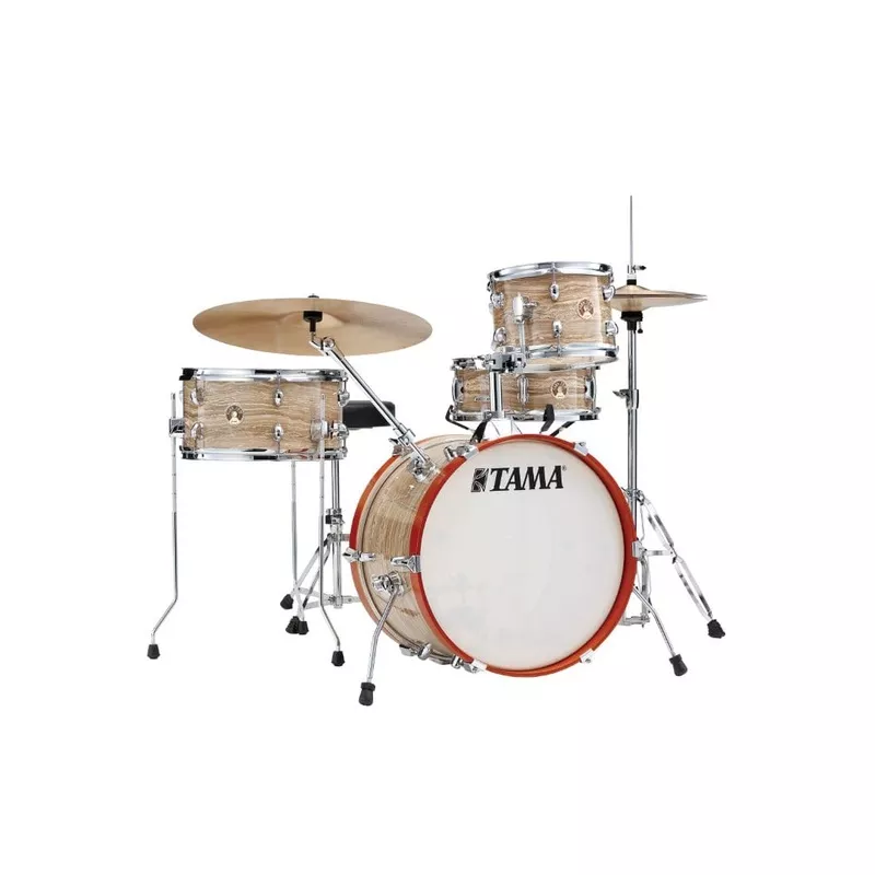 Tama Club-JAM 4pc Drum Set Cream Marble Aqua Blue