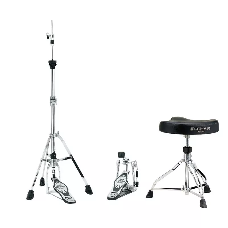 tama-hed3g-drum-hardware-pack-w-hp200p-ht250-hh205s Tama HED3G Drum Hardware Pack w/HP200P, HT250, HH205S