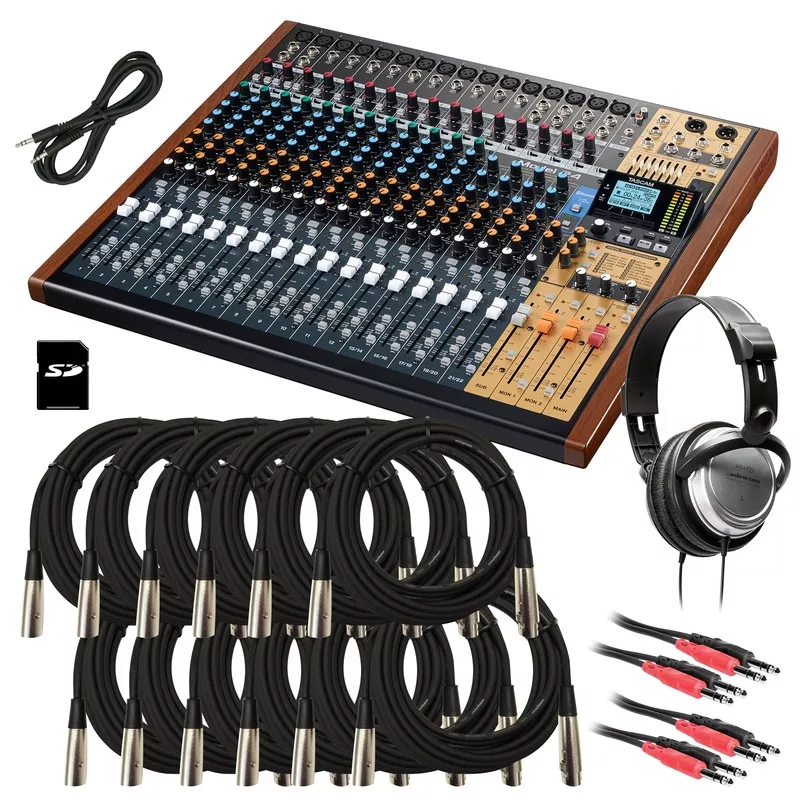 tascam-model-24-multi-track-live-recording-console-studio-kit Tascam Model 24 Multi-Track Live Recording Console STUDIO KIT