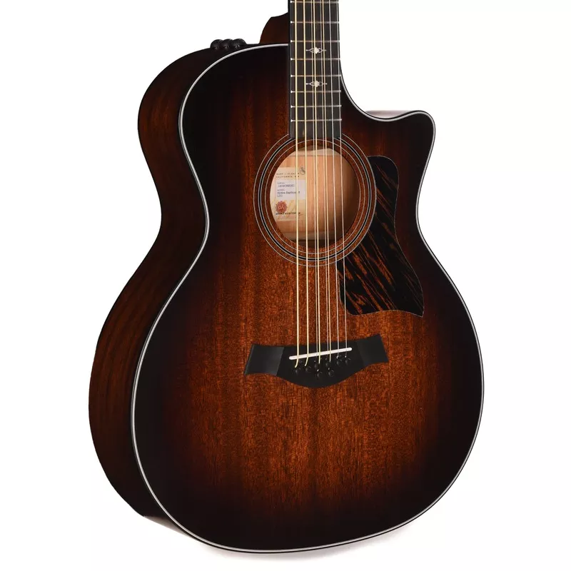 taylor-324ce-baritone-8-ltd-grand-auditorium-mahogany-shaded-edgeburst-es2 Taylor 324ce Baritone-8 LTD Grand Auditorium Mahogany Shaded Edgeburst ES2