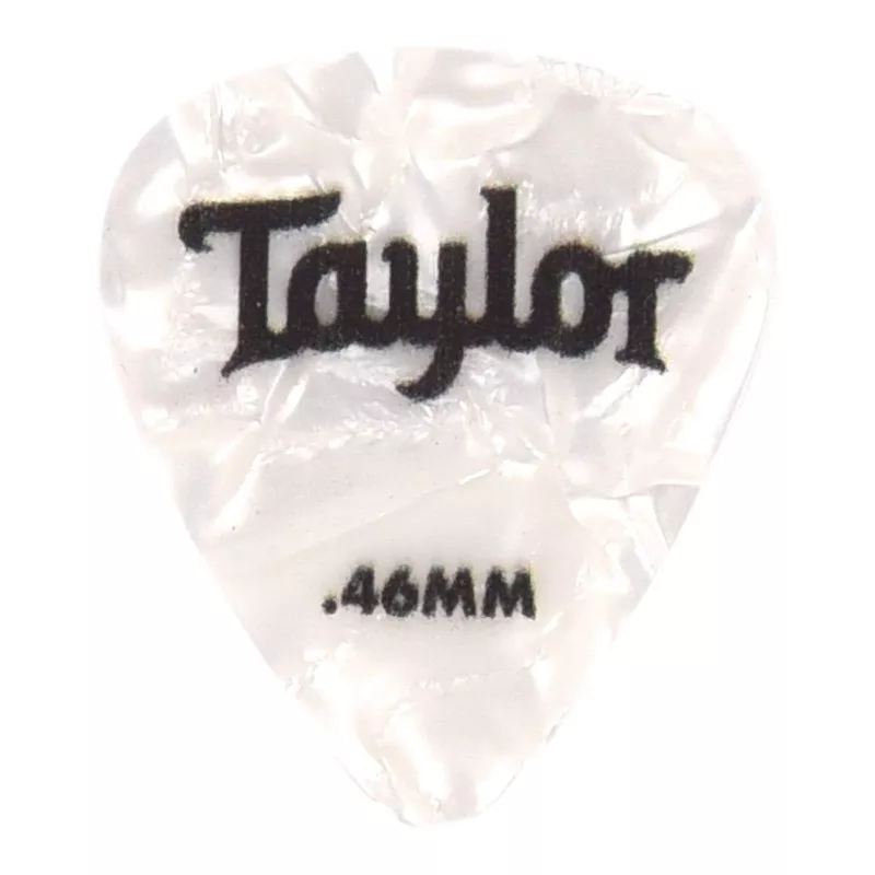 taylor-celluloid-351-picks-white-pearl-0-46mm-2-pack-24-bundle Taylor Celluloid 351 Picks White Pearl 0.46mm 2 Pack (24) Bundle