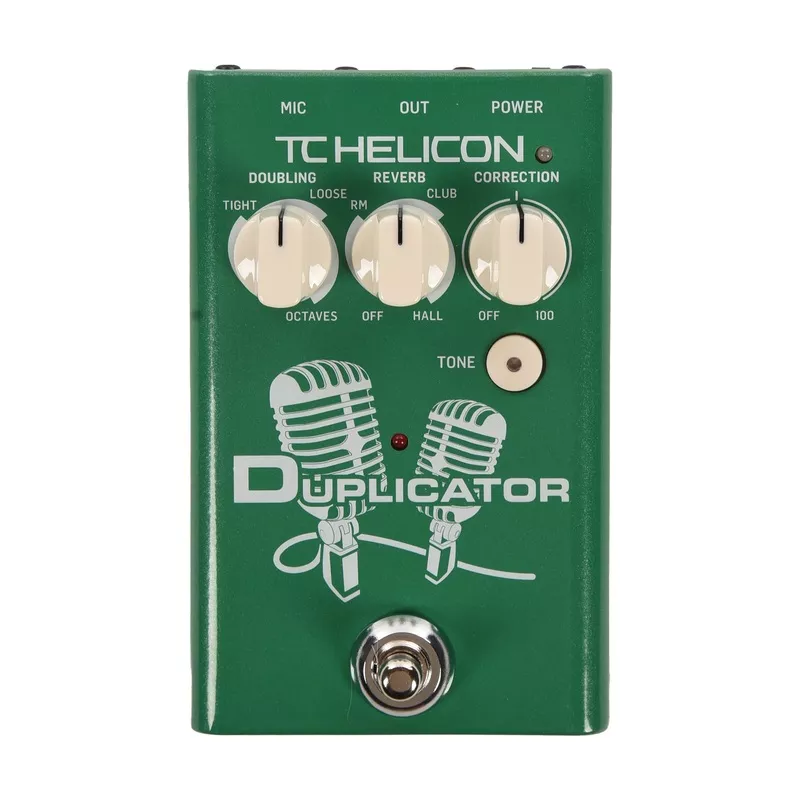 tc-helicon-duplicator-vocal-effects-pedal TC-Helicon Duplicator Vocal Effects Pedal