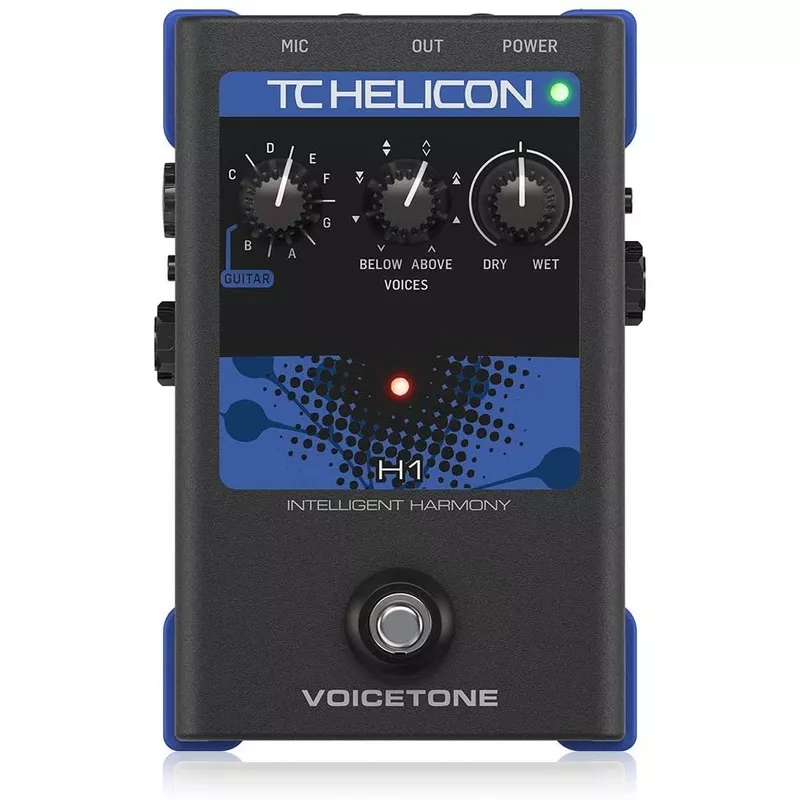 tc-helicon-voicetone-h1-vocal-effects-processor-voicetoneh1 TC Helicon VoiceTone H1 Vocal Effects Processor – VOICETONEH1